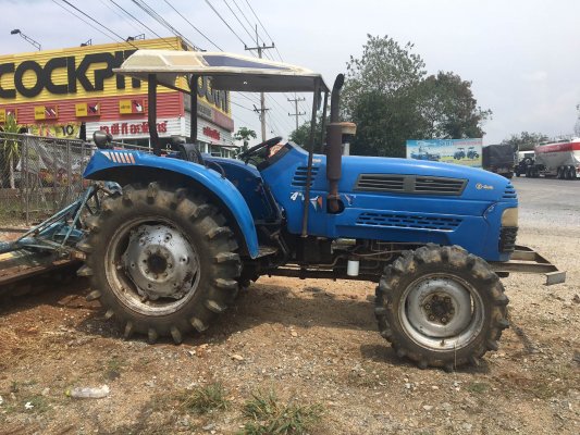 รถไถ Champ MX 5900 สองเพลา 59แรง รถ + โรตารี่ ทำงานได้ปกติ...
