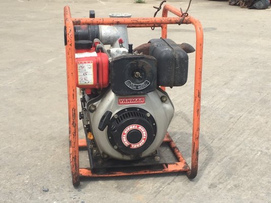 ปั๊มน้ำ YANMAR รุ่น ND-80D เครื่องยนต์ดีเซลสูบเดียว 3.8 แรงม้า รูท่อ80mm. (3?) ส่งน้ำสูง 28เมตร 900ลิตร/นาที ...