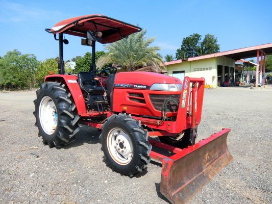 ??สินค้าเข้าใหม่??  YANMAR EF494T สวยๆ สภาพเดิมๆ พร้อมอุปกรณ์ 3 ชิ้น ใบดันหน้า+ผาน+โตารี่ รถใช้งาน 1174 ชม ราคา 395000฿ ร้านส.เจริญแทรกเตอร์พิษณุโลก ?...