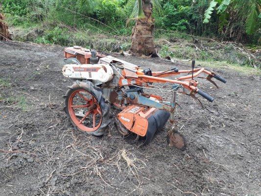 ขาย รถไถนา เครื่องพรวนดิน ล้อโย่ง KUBOTA เดินตาม 6 แรง 6 เกียร์ เก่าญี่ปุ่น พร้อมใช้งาน...