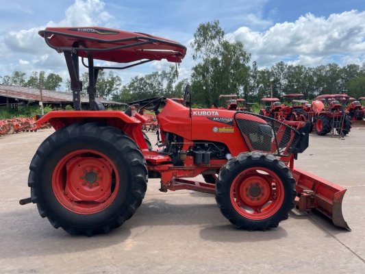 มาเลือกจับจองได้ คันใหญ่ ดันดี ดาวน์ถูกๆ โปรดีๆ รถไถคูโบต้ารุ่น MU5501+ใบดันดินหน้า+ผาน 1 ตัว ดาวน์  20,000  บาท สนใจโทรสอบถาม 089-0111624 เฮียเลี้ยงจ...
