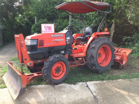 แทรกเตอร์ L3408DI ใบดันดิน+โรตารี RX163E-S...