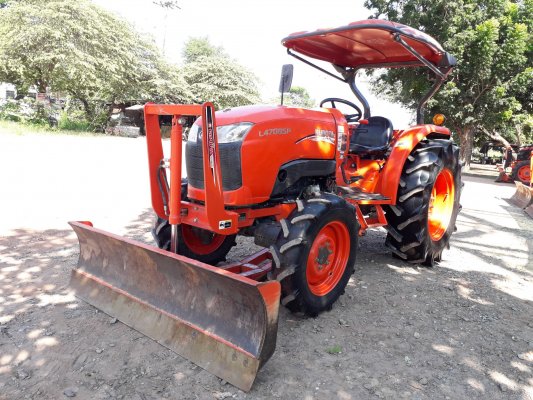 รถแทรกเตอร์ KUBOTA L4708SP +อุปกรณ์ใบมีดหน้า+ผาน(สามารถเลือกอุปกรณ์ต่อพวงได้)...