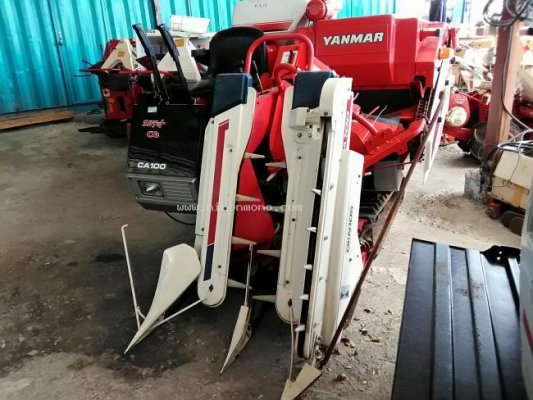 รถเกี่ยวข้าวนั่งขับ YANMAR รุ่น CA100 รหัสสินค้า 50112014 โทร 087-677-3704 Line ID:nihonmono ...