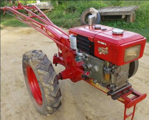 ขายรถไถนาเดินตามเครื่องyanmar TF105Lเครื่องดีติดนิ่มมาก โครงตรานกกนางแอ่น 2เกียร์เดินหน้า พร้อมใช้...