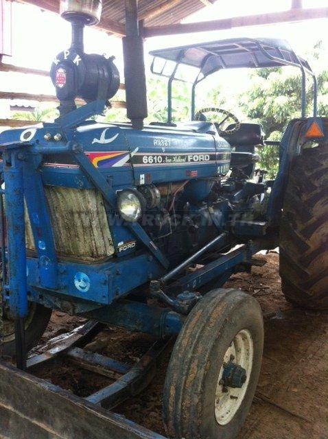 ขายรถไถ Ford Newholland 6610 รถพร้อมใช้งาน มีใบดันหน้า จานเจ็ด   ...
