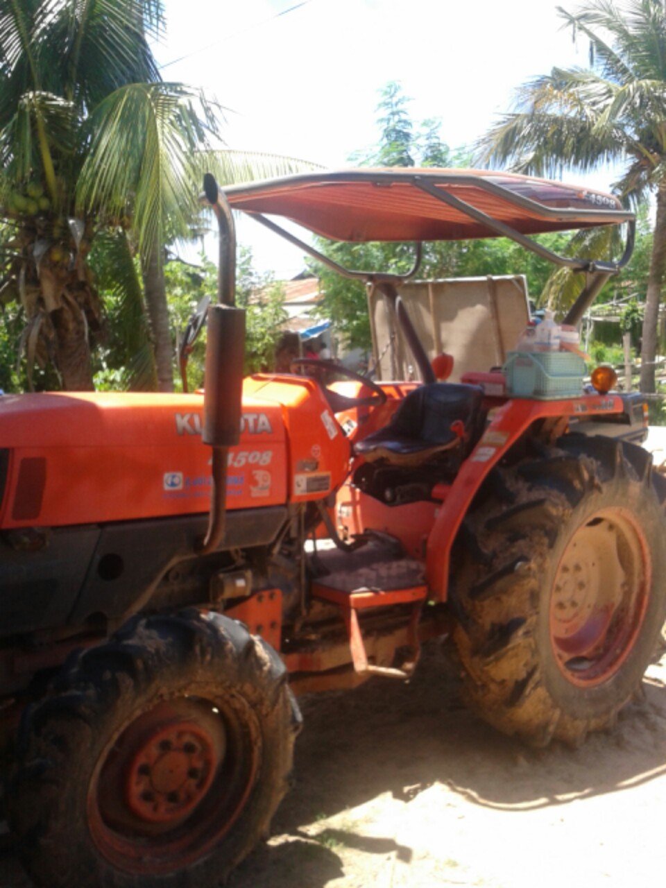 ขาย รถไถ kubota  4508 แรง  สภาพดี รถ อุปกรณ์พร้อม โรตารี่ และผานหลัง...