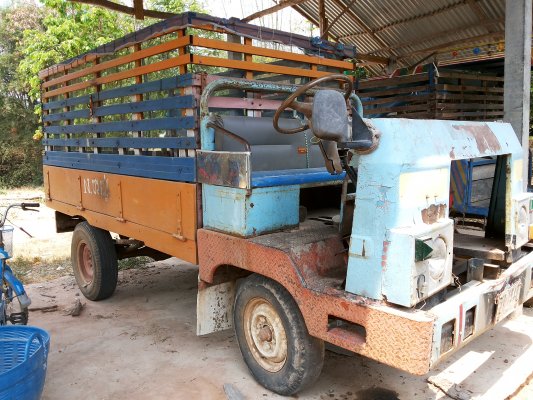 ขาย อีแต๋น เครื่อง115 KUBOTA  สภาพพร้อมใช้งาน ไม้คอกดี แชชซีหน้า4...