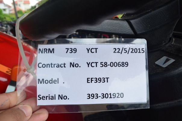 เปิดประมูลรถแทรคเตอร์ YANMAR EF393T มือสองสภาพเยี่ยมกว่า 80 คัน ราคา 99,999.- ที่สยามอินเตอร์การประมูล 6 มิ.ย. 58นี้...