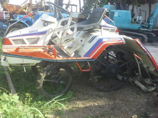ขายรถดำนานั่งขับ KUBOTA รุ่น S1-400HD มือสองญี่ปุ่น สภาพครบ สมบูรณ์ทั้งระบบ พร้อมใช้งาน ...