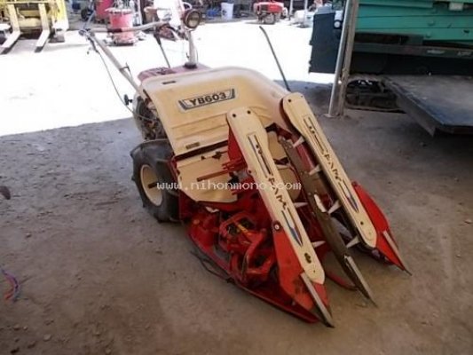  รถเกี่ยวข้าวเดินตาม YANMAR YB603 รหัสสินค้า : 80802703 Line ID: nihonmono...