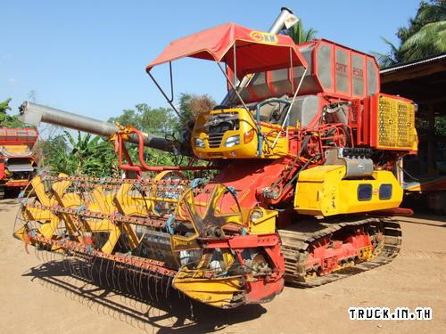 ขายรถเกี่ยวข้าว ยี้ศักดิ์พัฒนา ปี50 รุ่น KM 50 เครื่องใหม่ ISUZU 6HH1 210 HP ใบแทรกแบ็คโคใหม่ ราคา 1,149,999 บาท ...
