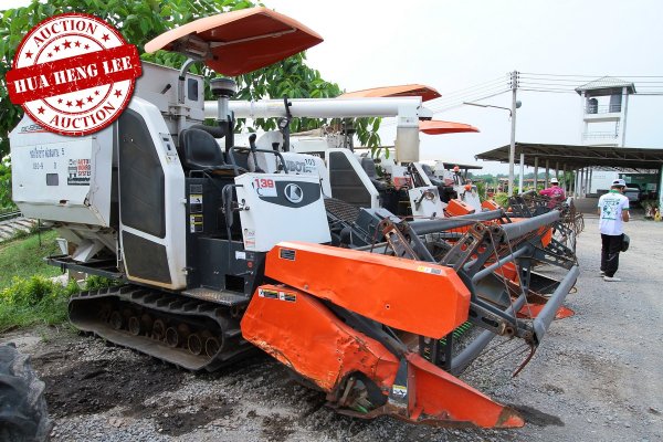 AUC 7 Code 103 รถเกี่ยวนวดข้าว KUBOTA DC-95GM ราคา เริ่มต้นการประมูล 500,000 บาท...