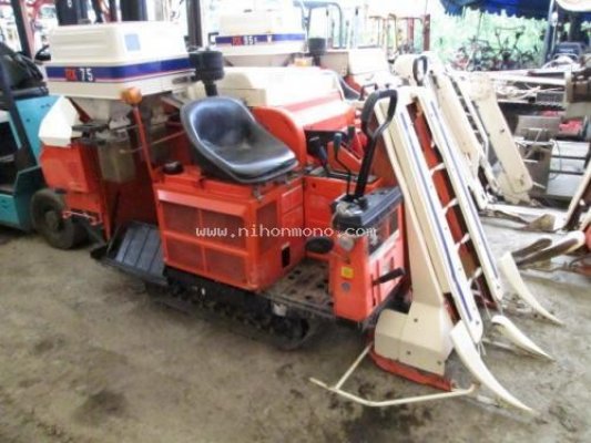 รถเกี่ยวข้าวนั่งขับ KUBOTA RX750 รหัสสินค้า : 14002075 Line ID: nihonmono นิฮอนโมโน 08182823376...