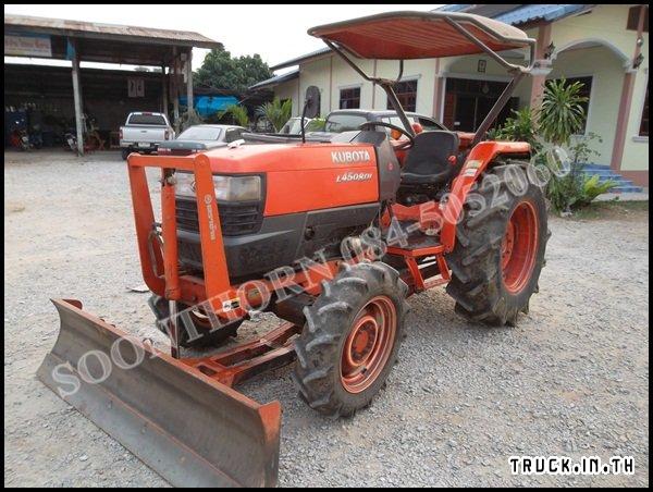 ขายด่วน KUBOTA L4508DI 4WD 2 เพลา 45 แรง พร้อมใบมีด ตราช้าง สภาพสวย พร้อมใช้งานได้ทันที ราคาสุดคุ้ม...