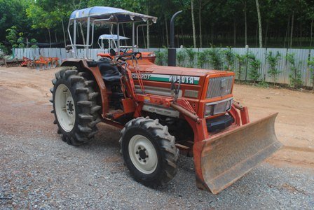 ขายรถไถ Kubota L 3202 (4WD) พร้อมดันหน้าและผานหลัง ...
