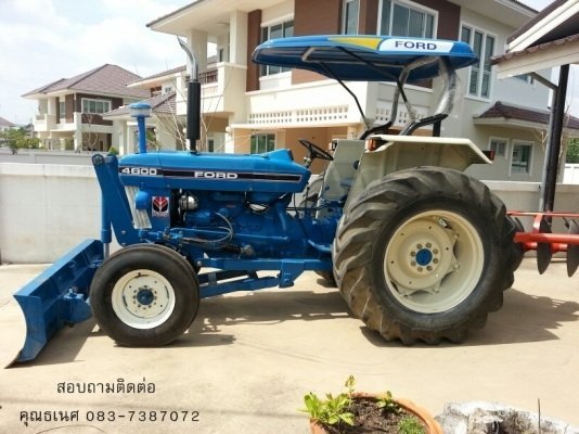 *ขายแล้วค่ะ* รถไถ FORD 4600 (ใหม่ไทย) ใบดันหน้าใหม่ ผานหลัง 6 ของใหม่ สภาพใหม่ พวงมาลัยพาวเวอร์ ยางหลังใหญ่...