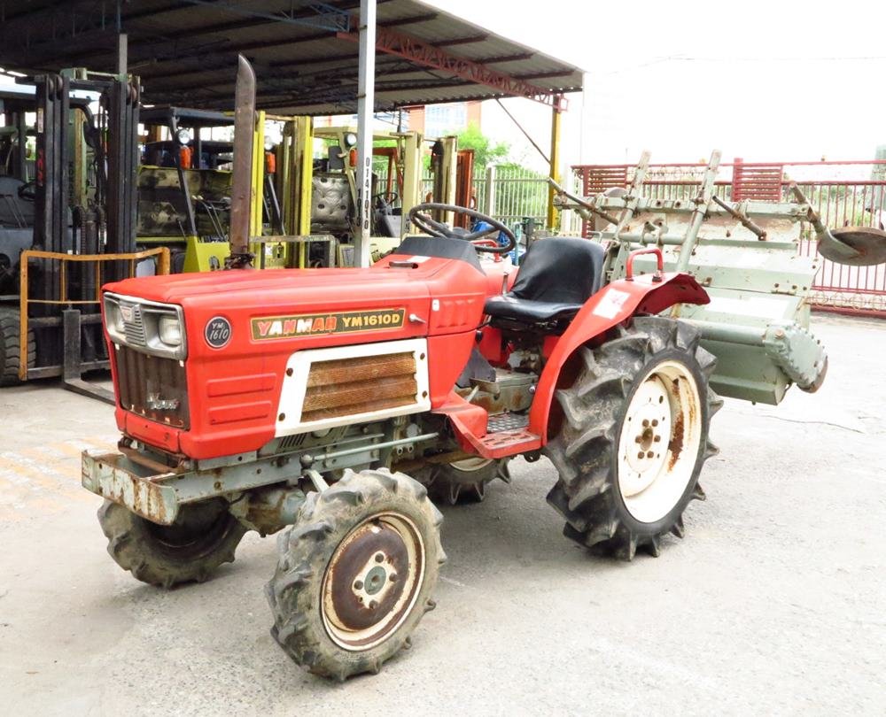 รถแทรคเตอร์ YANMAR YA1610D พร้อมโรตารี่ มือสองญี่ปุ่น นำเข้าโดยตรงจากผู้นำเข้า...