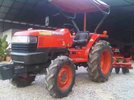 ขายรถไถ Kubota L 3408(4WD)พร้อมผานหลัง...