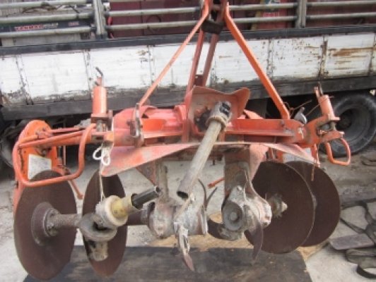 ขาย - โรตารี rotary สำหรับพรวนดิน ติดรถไถ มือสองจากญี่ปุ่น KUBOTA: SD403D...