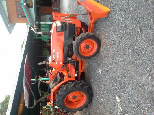 สวยเวอร์ คูโบต้า 4508 มีใบดันหน้า...