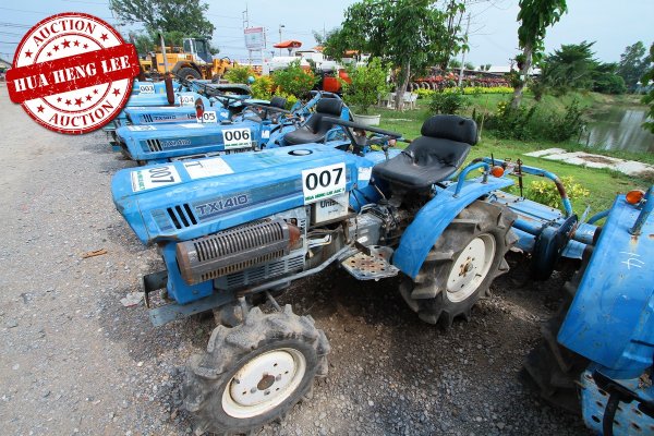 AUC 7 Code 007 แทรกเตอร์ เก่านอก ISEKI TX1410F ราคา เริ่มต้นการประมูล 45,000 บาท...