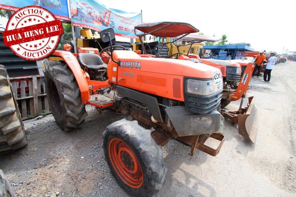 AUC 7 Code 058 รถแทรกเตอร์ KUBOTA L4508 ราคา เริ่มต้นการประมูล 140,000 บาท...