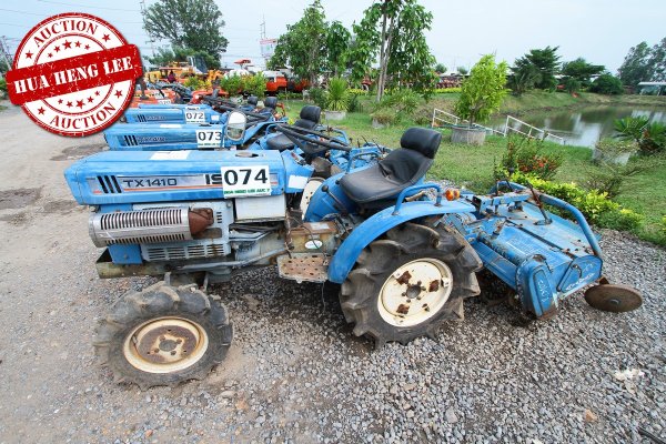 AUC 7 Code 074 รถแทรกเตอร์ ISEKI TX1410F ราคา เริ่มต้นการประมูล 45,000 บาท...