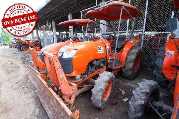 AUC 7 Code 079 รถแทรกเตอร์ KUBOTA L3608 ราคา เริ่มต้นการประมูล 230,000 บาท...