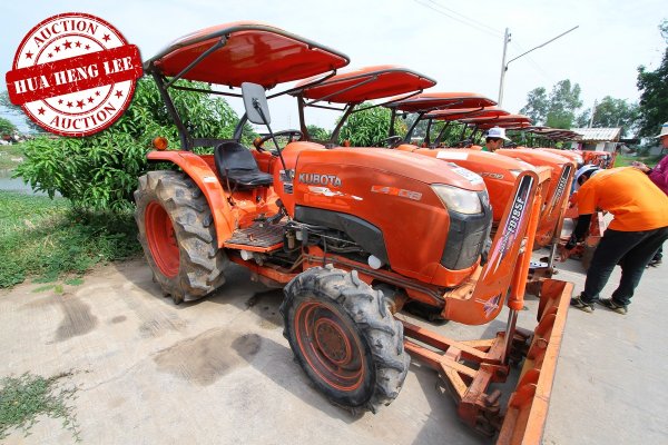 AUC 7 Code 097 รถแทรกเตอร์ KUBOTA L4708 ราคา เริ่มต้นการประมูล 345,000 บาท...