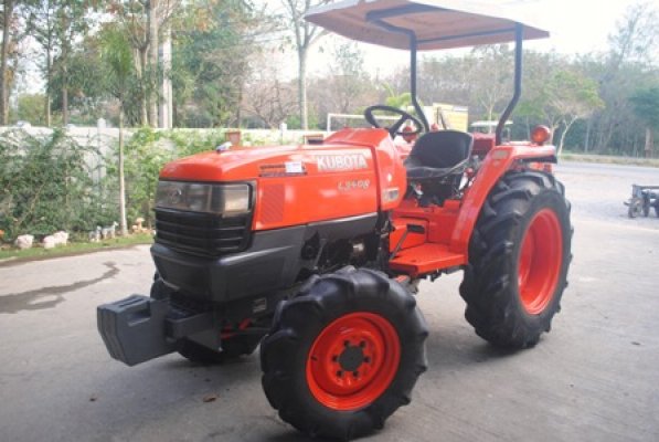 ขายรถไถ Kubota L 3408 (4WD) พร้อมผานพรวน รถพร้อมใช้งานครับ...
