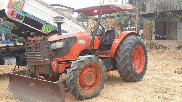 ขายรถไถแทรคเตอร์ คูโบต้า ปี51 M7040 เครื่องดี เอกสารเล่มทะเบียนพร้อมโอน ระบบเกียร์ดี ไฮดรอริกซ์พร้อม พร้อมลงลุยงาน ...