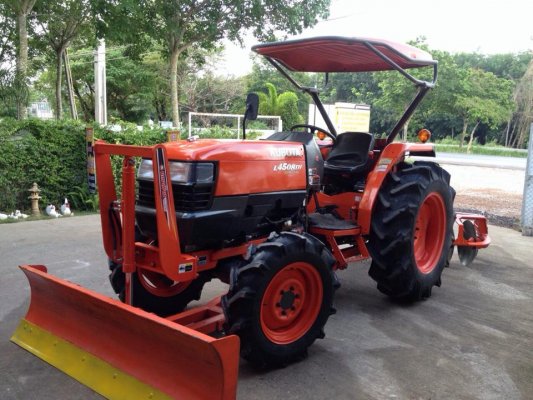 ขายรถไถKubota L4508DI Special(4WD) พร้อมใบมีดหน้าและผานพรวน รถสวยพร้อมใช้งาน...