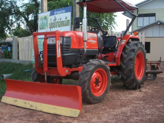 ขายรถไถ KUBOTA L4508 DI สภาพ 90% ใบมีดดันหน้า พร้อมผานพรวน 5...