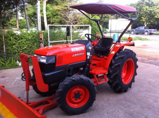 ขายรถไถKubota L 3408DI (4WD) พร้อมใบมีดหน้าและผานพรวนช้าง...