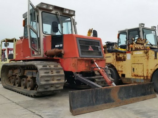 รถไถนา แทร็กเตอร์ MITSUBISHI MKM-100 ตีนตะขาบ แทรกยาง ไถนา ดันดิน ตีดิน เก่าญี่ปุ่นแท้...