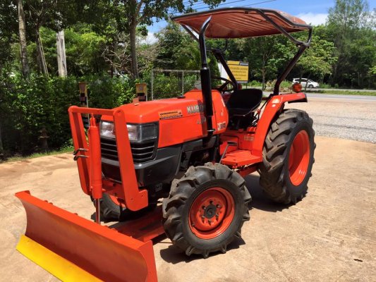 ขายรถไถKubota L3408 (4WD) พร้อมใบมีดหน้าและผานพรวน รถพร้อมใช้งาน...