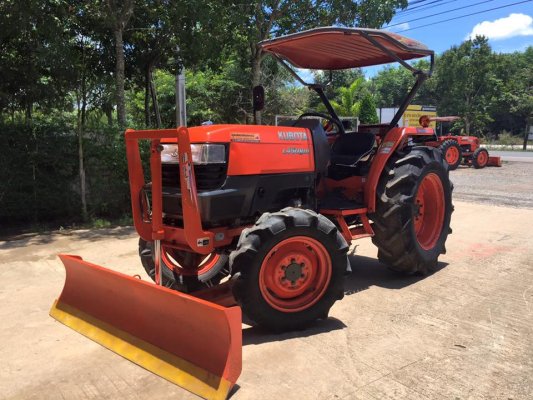 ขายรถไถKubota L4508DI (4WD) พร้อมใบมีดหน้าและโรตารีช้าง รถพร้อมใช้งาน...
