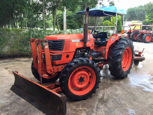 ขายรถไถ Kubota M5000 SU(4WD) พร้อมใบมีดและผานพรวน รถพร้อมใช้งาน...