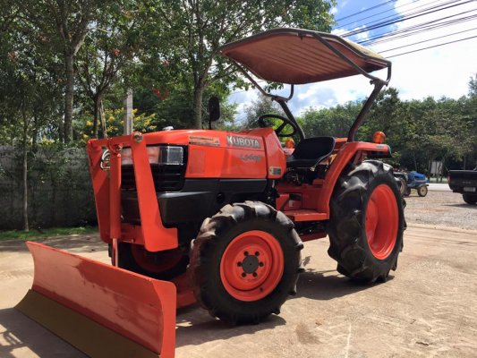 ขายรถไถKubota L3408 (4WD) พร้อมใบมีดหน้าใหม่และผานพรวน รถพร้อมใช้งาน...