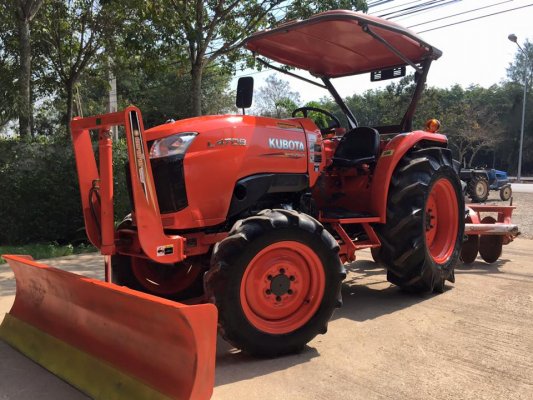 ขายรถไถ Kubota L4708(4WD) พร้อมใบมีดและผานพรวนช้าง 24x6พร้อมใช้งาน...