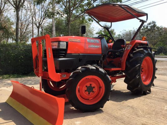 ขายรถไถKubota L4508DI (4WD) พร้อมใบมีดหน้าและผานพรวน รถพร้อมใช้งาน...