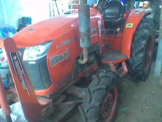 ขายรถไถKUBOTA L3608 เครื่องดี อุปกรณ์ครบ ดันหน้ากับผานหลัง สภาพสวยพร้อมใช้งาน เอกสารพร้อมโอน สนใจโทร 090-8588220คุณนะ ID:narong498 หรือ www.truck.in.t...