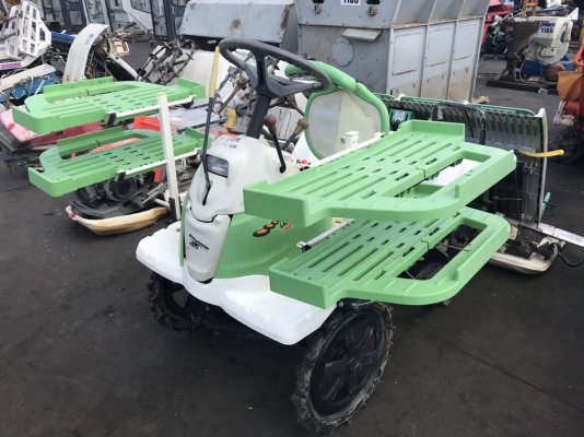 ขายรถดำนานั่งขับ สี่แถว Yanmar PeS-1 ...