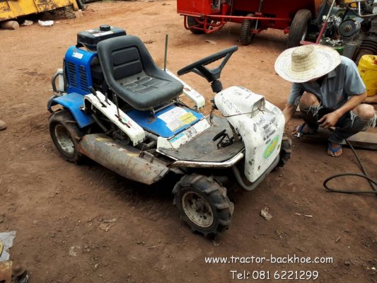 ขาย รถตัดหญ้านั่งขับ kawasaki fc 420V เบนซิน แบบใบมีดตัด เก่าญี่ปุ่นแท้ พร้อมใช้งาน ...