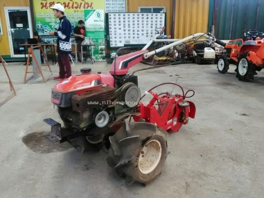 รถพรวนดินเดินตาม MITSUBISHI รุ่น MM55 รหัสสินค้า 50110091 โทร 081-8283376 www.nihonmono.com...