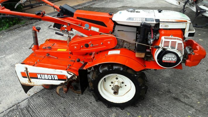 ขายรถไถเดินตามkubota tg750 8 แรง 8 speed เก่าญี่ปุ่น...