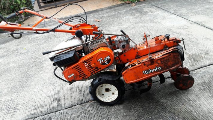 ขายรถสาดดินkubota T1-55S 7 แรงohv 4 speed เก่าญี่ปุ่น...