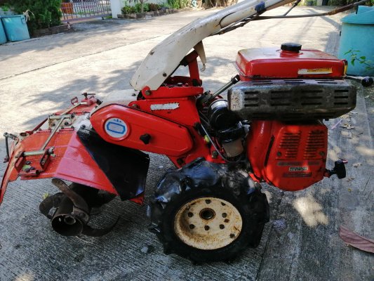 ขายรถพรวนดิน สาดดินshibaura ssr552 7 แรง นำเข้าญี่ปุ่น...