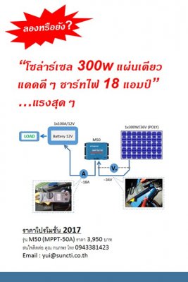 จำหน่าย อุปกรณ์ควบคุมการชาร์จ โซล่าเซลล์ ยี่ห้อ Paradoxes แบบ MPPT ราคาประหยัด...